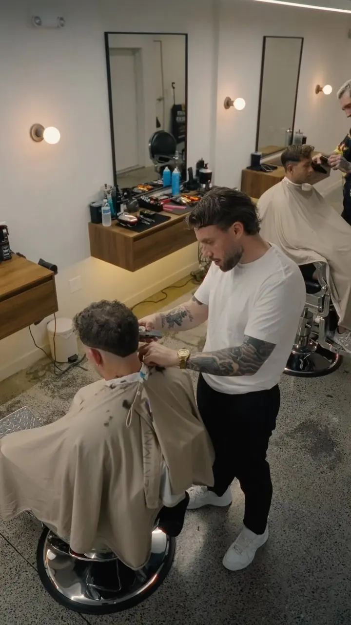 Instagram reel by @irishbarberboston: Three months in southie ☘️ @nickfarrar is class  #boston #barber #bostonbarbers #bostonbarbershop #irishbarber